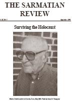 Reflections on the Holocaust