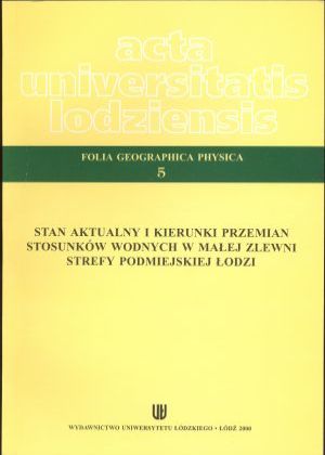 Monitoring and protection of water resources and hydrological process in the suburban area of Łódź Cover Image