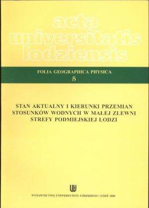 Hydrological and landscape role of the small drainage basin springs located In the western part of the Łódź Upland margin zone Cover Image