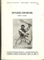 SENJSKI USKOCI U BORBI ZA SAMOBITNOST GRADA SENJA. U povodu 400. obljetnice smrti Josipa Rabatte (31. prosinca 1600.)