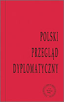 "Przegląd Dyplomatyczny" 1919-1921 Cover Image