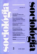 Report on the Activities of Slovak Sociological Association (March 2000 - February 2002) delivered on February 26th 2002 Cover Image