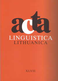 The Indo-European genitive of agent with finite verbs and participles Cover Image
