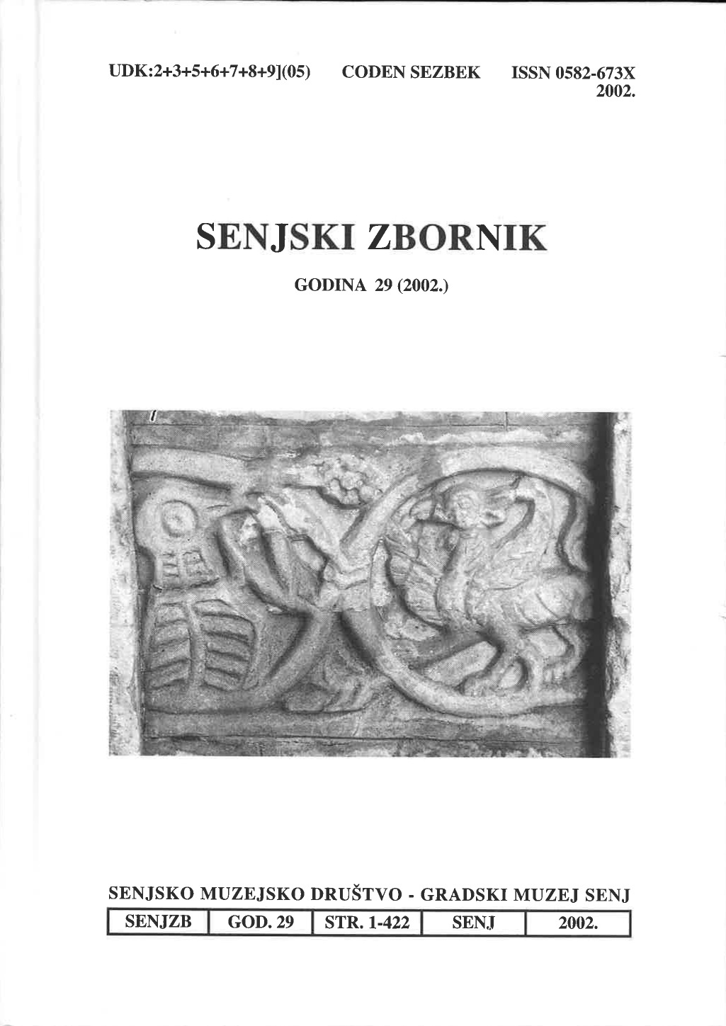 SENJ AND KARLOBAG DURING THE MERCANTILIST TRADE POLITICS (SELF-SUPPORTING RESEARCH) Cover Image