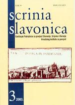 Plague in Pozega and Pozega-Basin in 1739 Cover Image