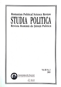 Chronology of international political life, 1 April - 30 June 2003 Cover Image