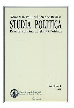 Chronology of political life in Romania, July 1 - September 30, 2003 Cover Image