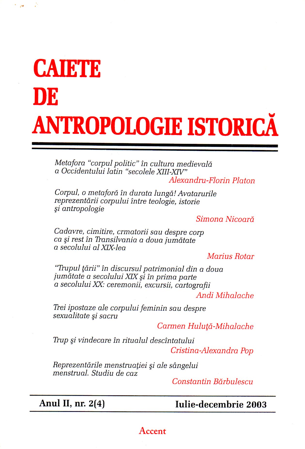 Louis Roman, Radu Ştefan Vergatti, Studies in Romanian Historical Demographics, Bucureşti, Editura Enciclopedicã, 2002 Cover Image