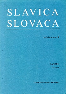 The Question of Cultural Cooperation between the Slovak Republic and the Independent State of Croatia in the Years 1941-1945 Cover Image
