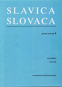 The First Years of A. V. Isačensko's Stay in Slovakia Cover Image