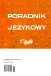 On Polish Orthographic Dictionaries - from Metalexicographic Point of View Cover Image