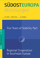 Regional Cooperation as the Road to the European Union. The Future of the Stability Pact Cover Image