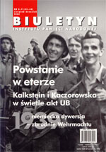 Casualties and losses in the Warsaw Uprising Cover Image