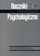 Sprawozdanie z konferencji „5th Annual Meeting of European Social Cognition Network” Padwa, 4-7 września 2003 roku Cover Image