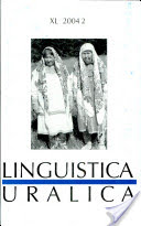 On the Evidence of the Verbal 3rd Person Suffix *-sV in Uralic Cover Image