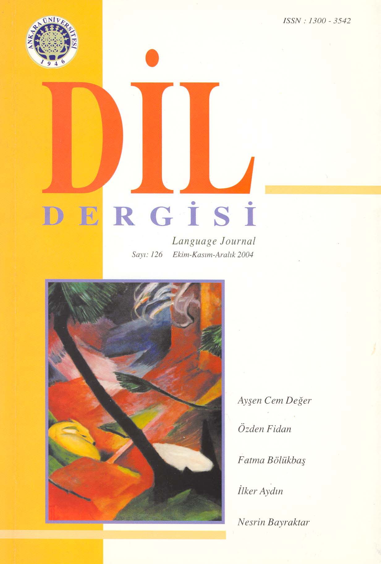 Conceptual And Semantic Properties Of Colour Names Kara And Siyah In Turkish Cover Image