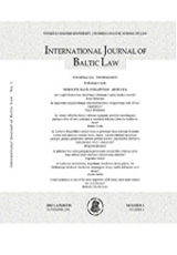 Arrest and bail under Lithuanian law pre-2001 and the European Human Rights convention Cover Image