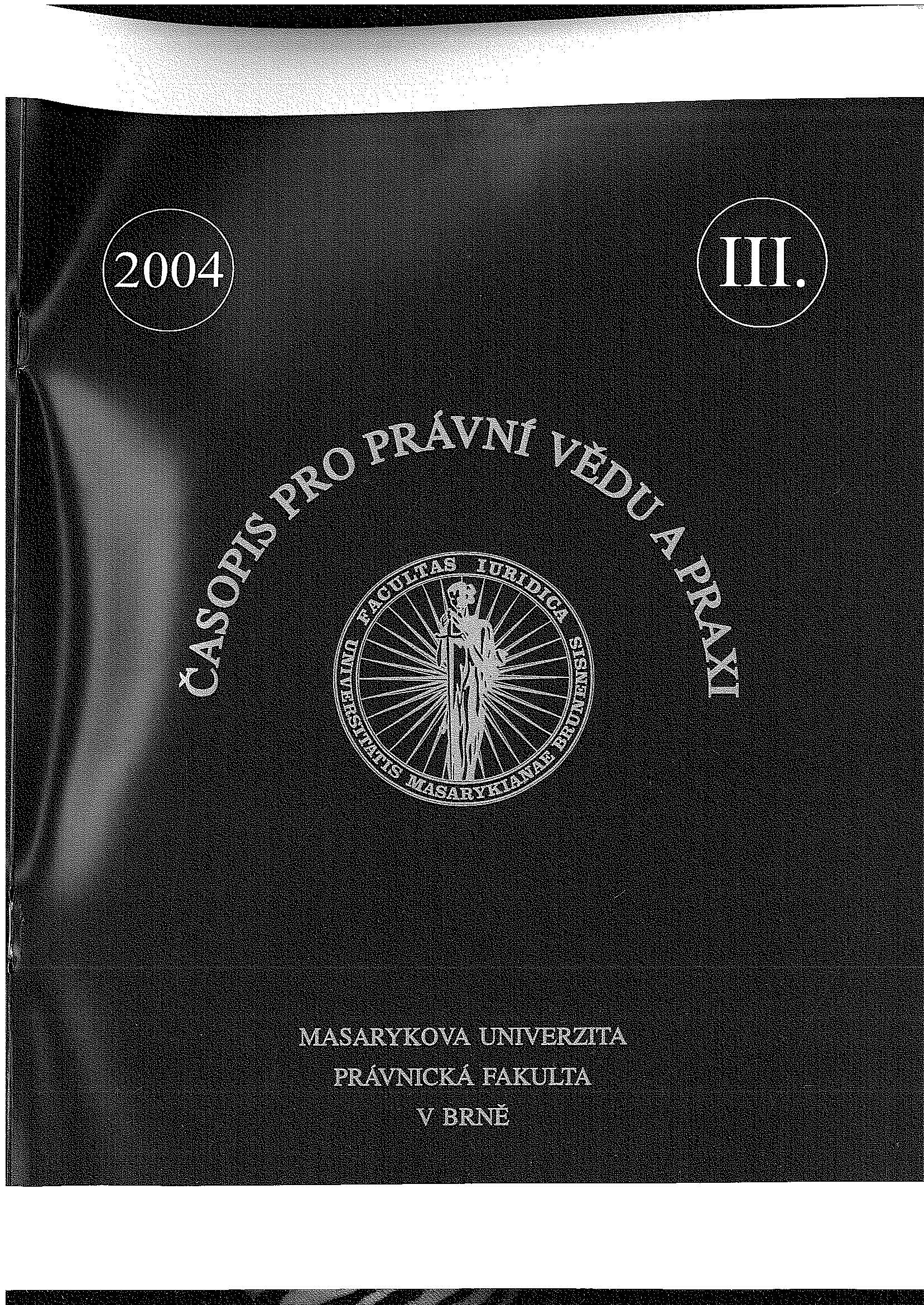 prof. JUDr. Vladimír Čermák (3. září 1929 - 21. červenec 2004) Cover Image