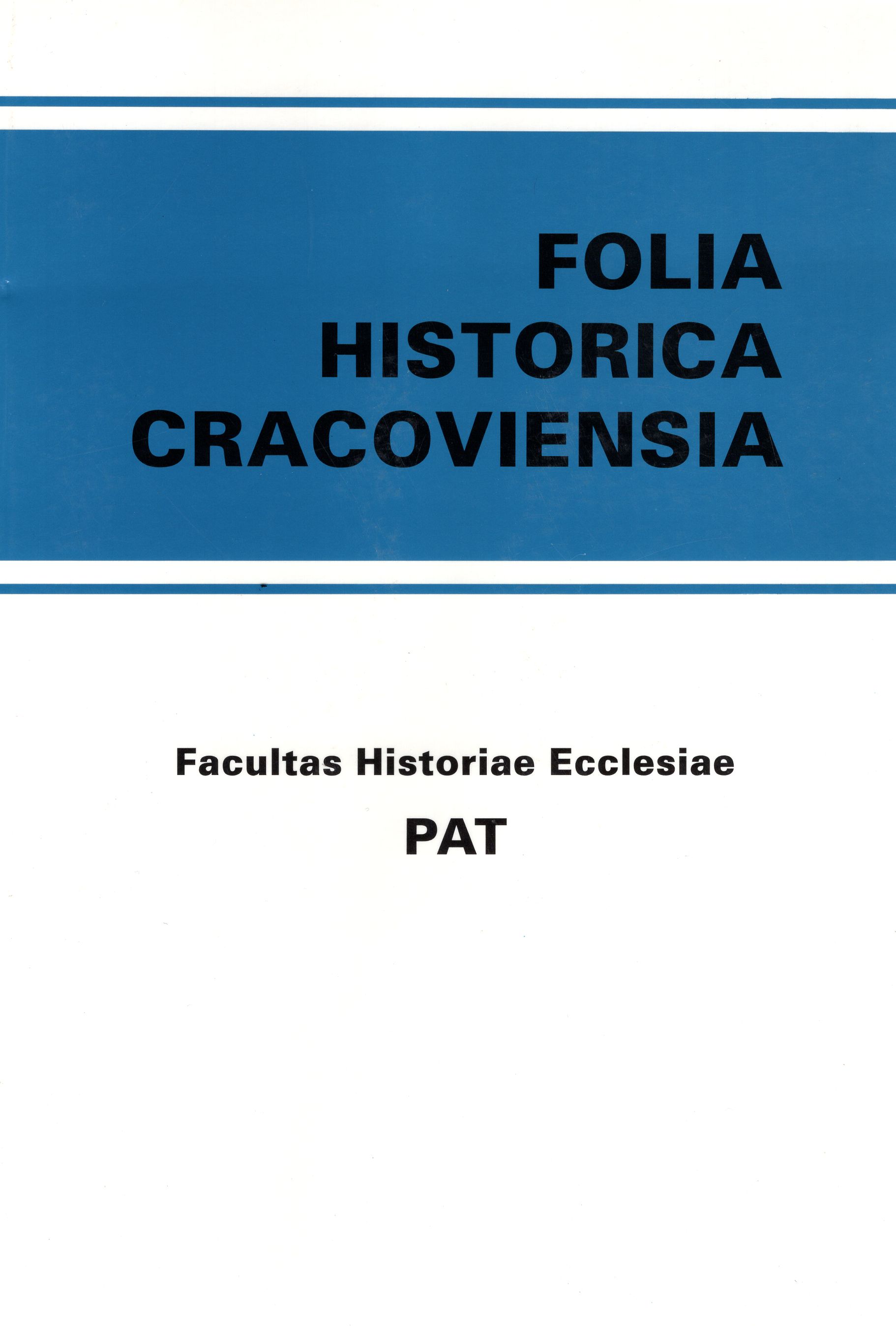 Początki kariery nauczycielskiej ks. J. Schindlera na Uniwersytecie Jagiellońskim w latach 1832 - 1836