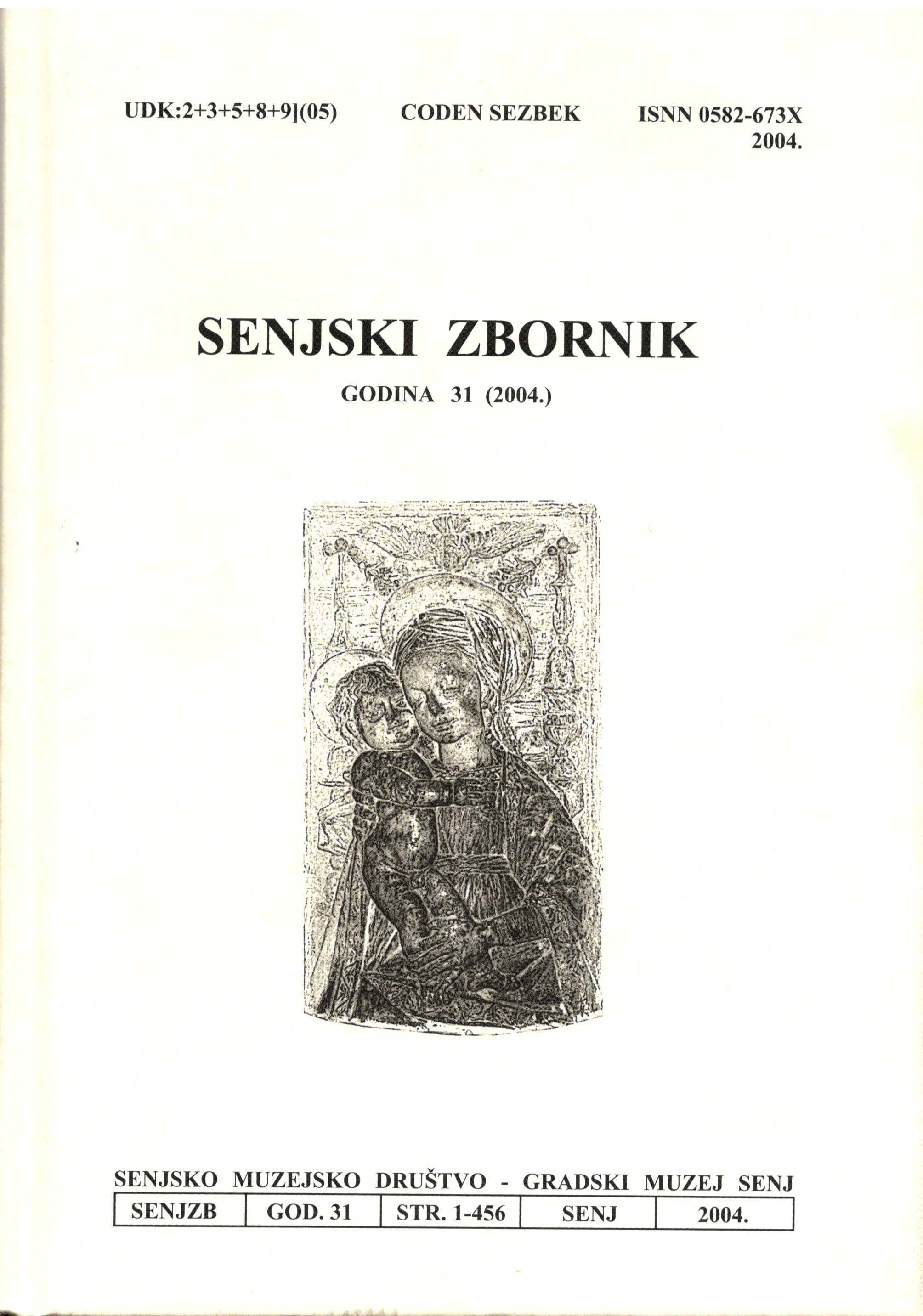 Bibliografija Senjskog zbornika sv. I.-XXX.