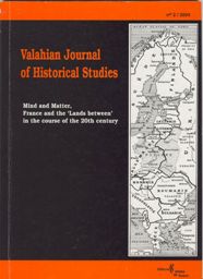 The long road to the 1926 Franch-Romanian Treaty: alliance 'd’un systeme de revers', reassurance to Locarno or a text of circumstance? Cover Image