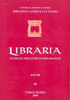 Cărţile Şcolii Ardelene în colecţiile fondului Teleki-Bolyai al Bibliotecii Judeţene Mureş