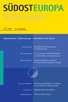 Southeasteuropean Identity in Changing Europe Cover Image