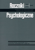 Sprawozdanie z konferencji "13th Annual Conference of Association for Cognitive Analytic Therapy" Londyn, 4-5 marca 2005 roku Cover Image