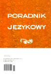 On Słownik gramatyczny języka polskiego (Polish Grammatical Dictionary) in Preparation Cover Image
