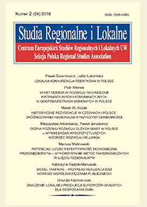 Conditions of the Innovation Level in Public Administration in the Process of Local and Regional Development (the example of Podkarpacie province) Cover Image