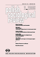 The Patterns of Sexual Behaviour of Polish Men and Women Cover Image
