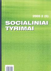 The Alteration of Socioeconomical Situation in Rural Areas of Lithuania Cover Image