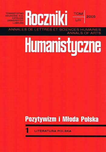 In the Beginning There was a Shop... A Key to Lalka (The Doll), or on the Lublin Realities of the Novel. Footnotes Cover Image