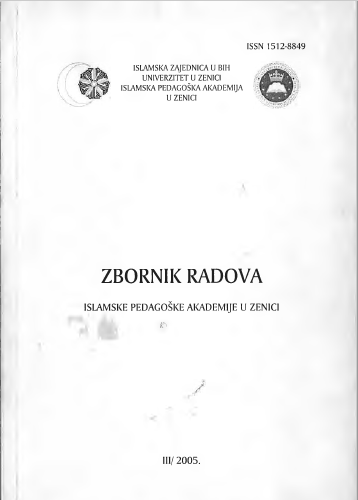 GEOPOLOTICAL, DEMOGRAPHIC, ECONOMIC AND GEOSTRATEGIC CHARACTERISTICS OF SARAJEVO-ZENICA REGION Cover Image