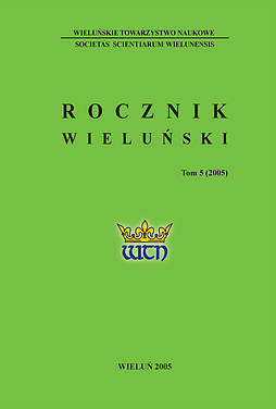 Sprawozdanie z działalności Wieluńskiego Towarzystwa Naukowego za rok 2004