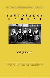 KAJETONO ALEKNAVIČIAUS KŪRYBOS SĄSAJOS SU LIAUDIES DAINŲ TRADICIJA