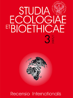 Ecology in the light of biological field conception Cover Image