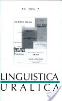 Review on: Sirkka Paikkala, Se tavallinen Virtanen. Suomalaisen sukunimikäytännön modernisoituminen 1850-luvulta vuoteen 1921, Helsinki  2004 Cover Image