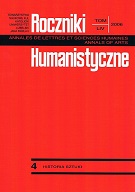 Rozprawy doktorskie powstałe w Katedrze Historii Sztuki Nowożytnej KUL w latach 1986-2005 Cover Image