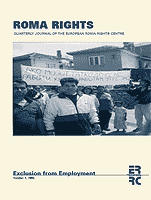 Systemic Exclusion of Roma from Employment  Cover Image
