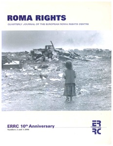 Thoughts on the Spearhead: Reflections on the Successes and Failings of the European Roma Rights Centre Cover Image