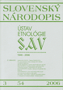 An obituary for Jozef Ušak, Anniversary of PhDr. Igor Krištek, Csc., New exhibition of Czech traditional culture, V. Symposium of Anthropology Cover Image