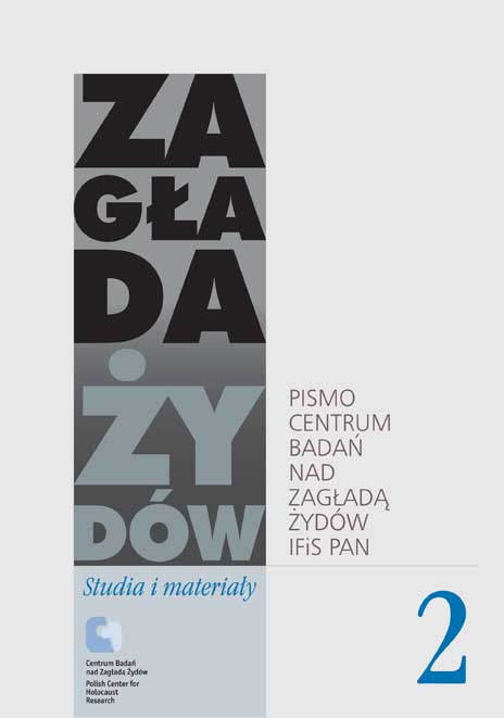 STUDIES. Nazi Murder on the Jews in Polish Communist Press (1942–1944) Cover Image