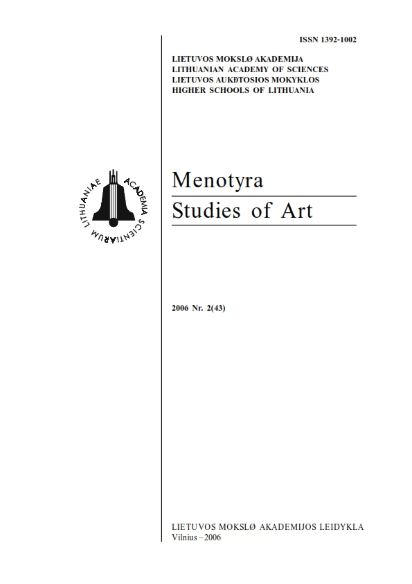 Works by Pranciškus Mikutaitis Cover Image