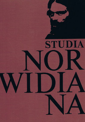 About the Language of Norwid's Comedies (an attempt at formulating the problem) Cover Image