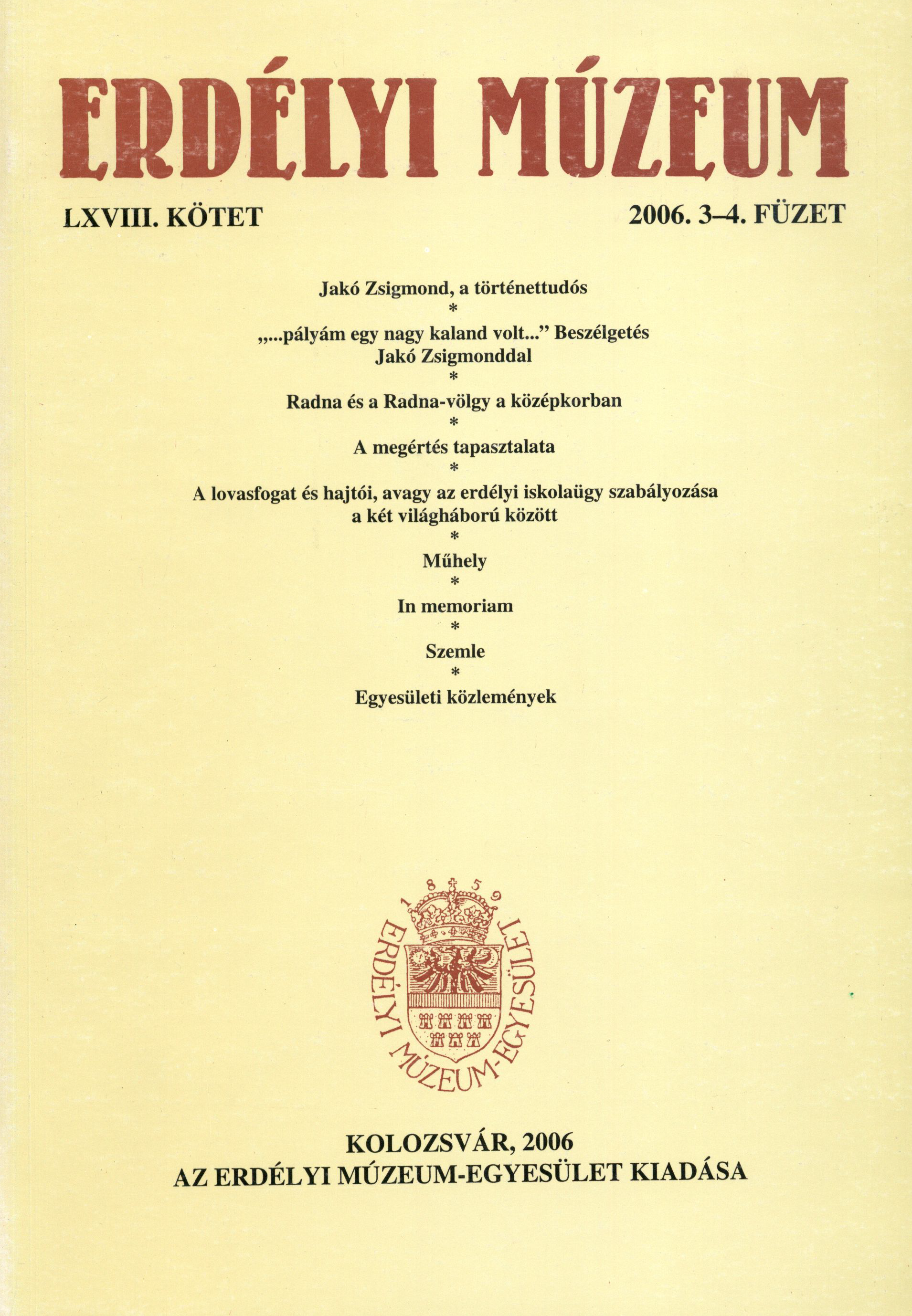 A New Volume of the Bisterfeld-Library Cover Image