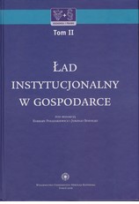 USTAWOWE OGRANICZENIA WOLNOŚCI GOSPODAROWANIA W POLSCE W LATACH 1989-2003