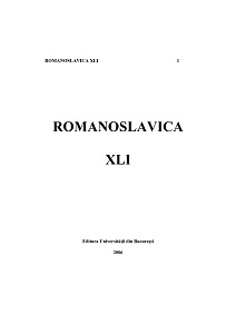 Antroponimie subiectivă. Scurt istoric al cercetărilor privind numele de persoană din vechile documente româneşti