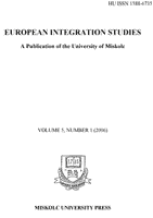 The Economic and Social Situation of The Region Of Northern Hungary in The Context of European Integration Cover Image