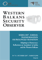 STATE WEAKNESS IN THE WESTERN BALKANS AS A SECURITY THREAT: THE EUROPEAN UNION APPROACH AND A GLOBAL PERSPECTIVE  Cover Image